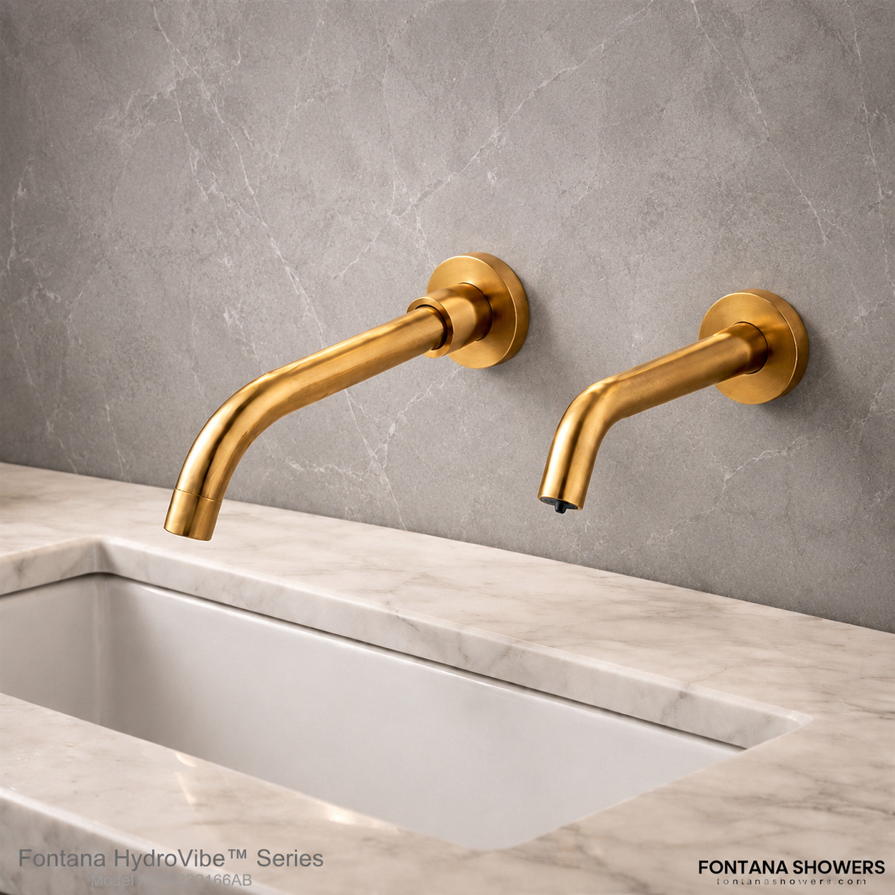 Fontana HydroVibe™ Series – Antique Brass